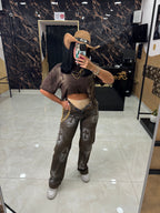 Coordinato Cross Marrone