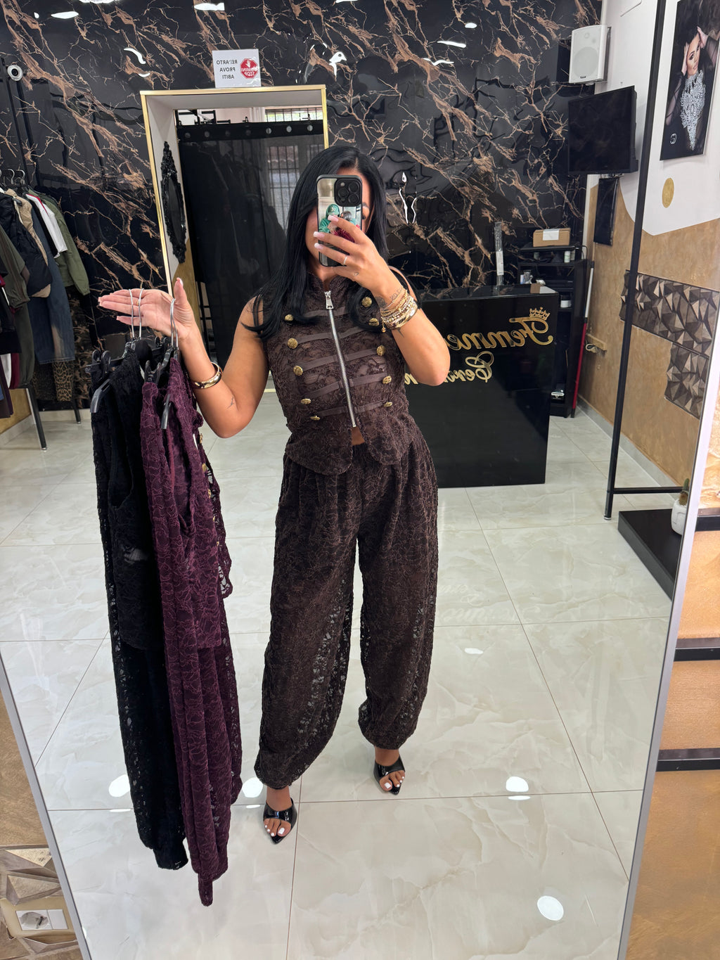 Coordinato Japan Pizzo