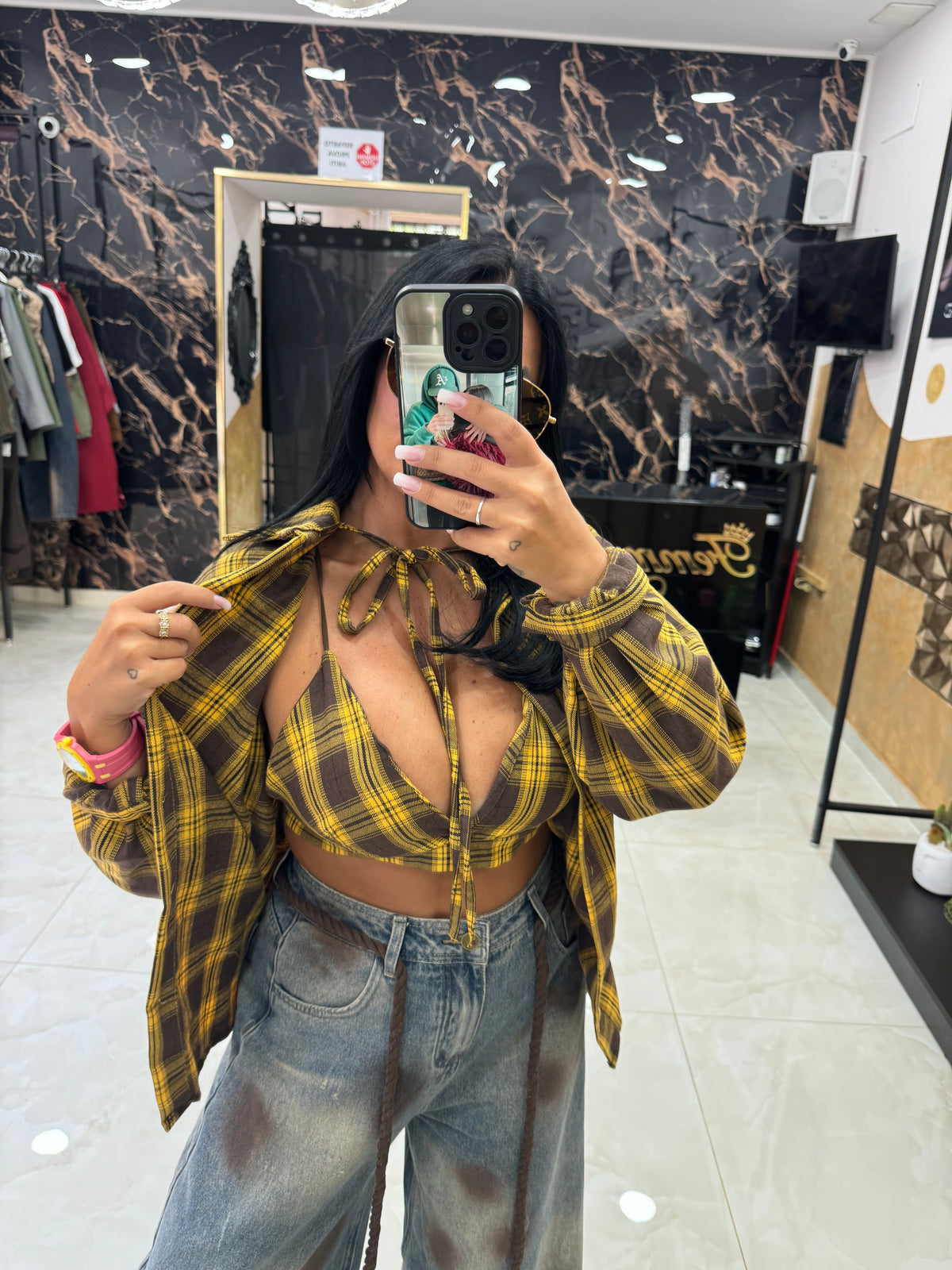 Camicia e Top Scacchi