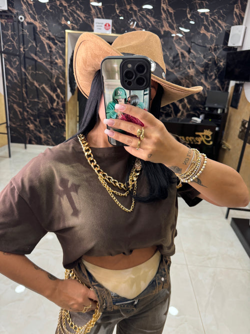 Coordinato Cross Marrone