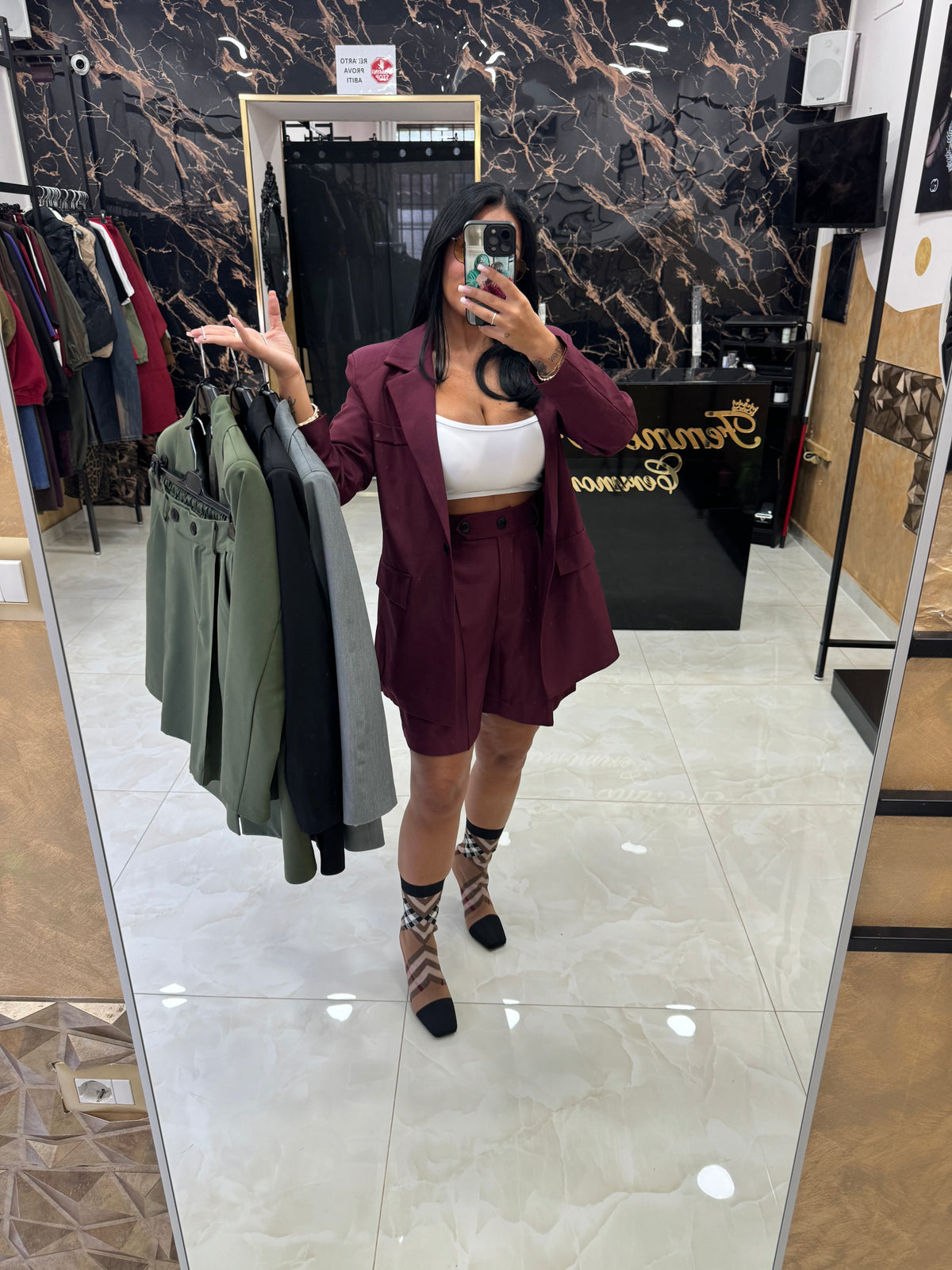Tailleur Bermuda