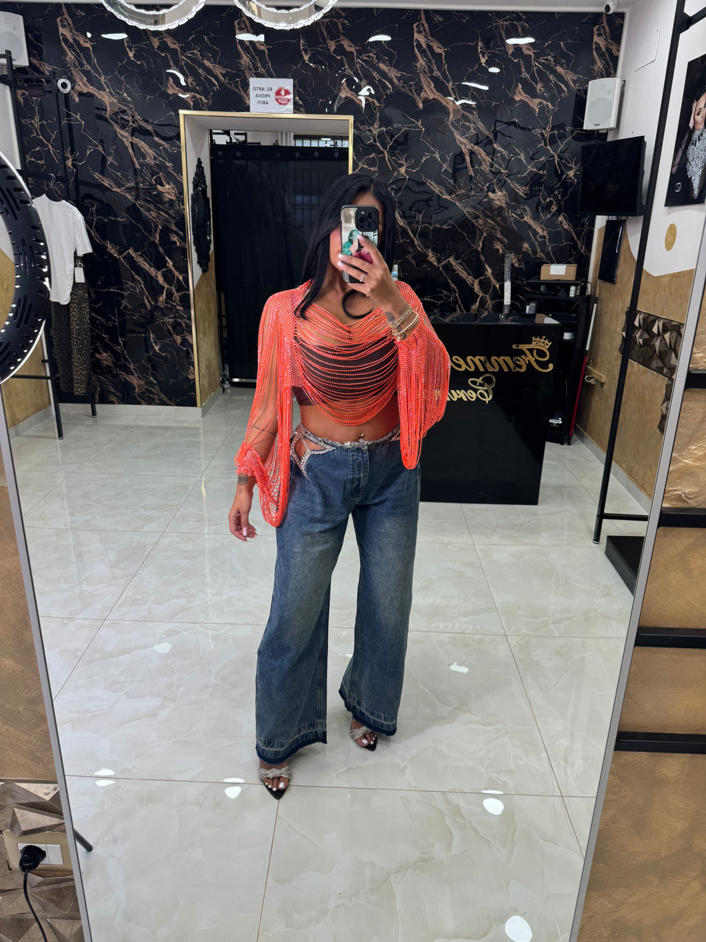 Jeans Farfalla