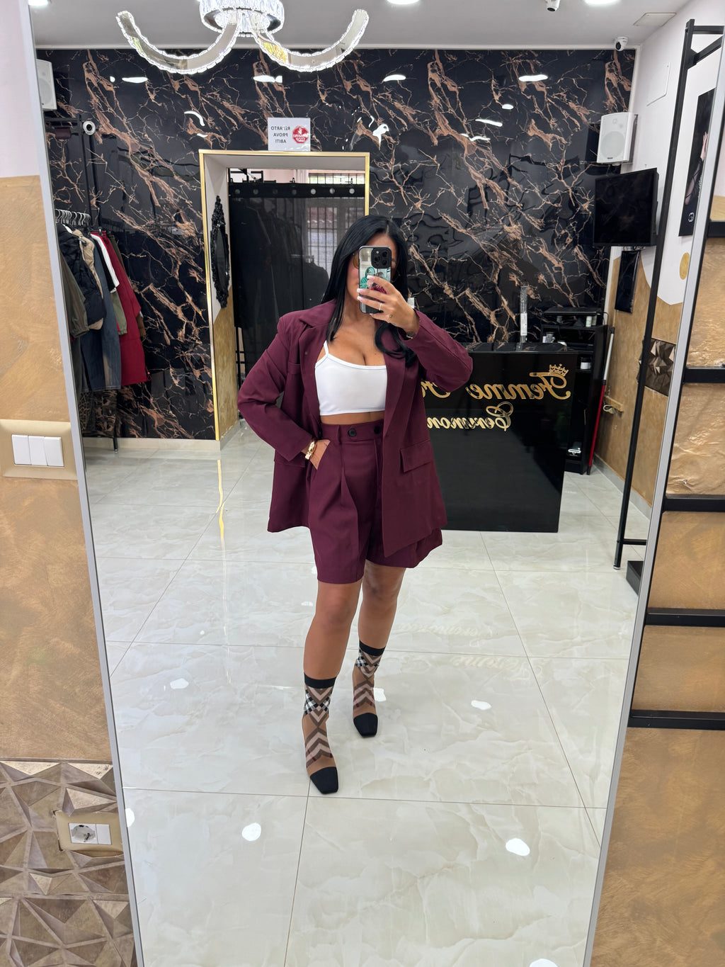 Tailleur Bermuda