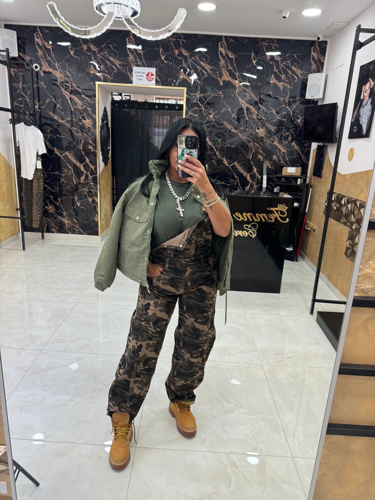 Bomber Cargo Verde Militare
