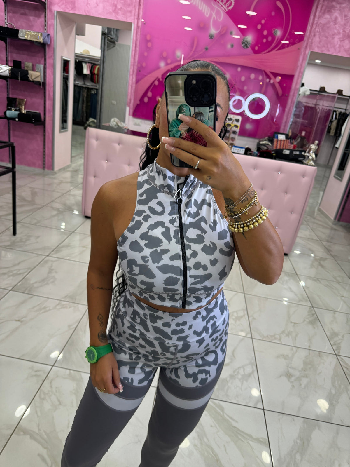 Coordinato Fitness Animalier
