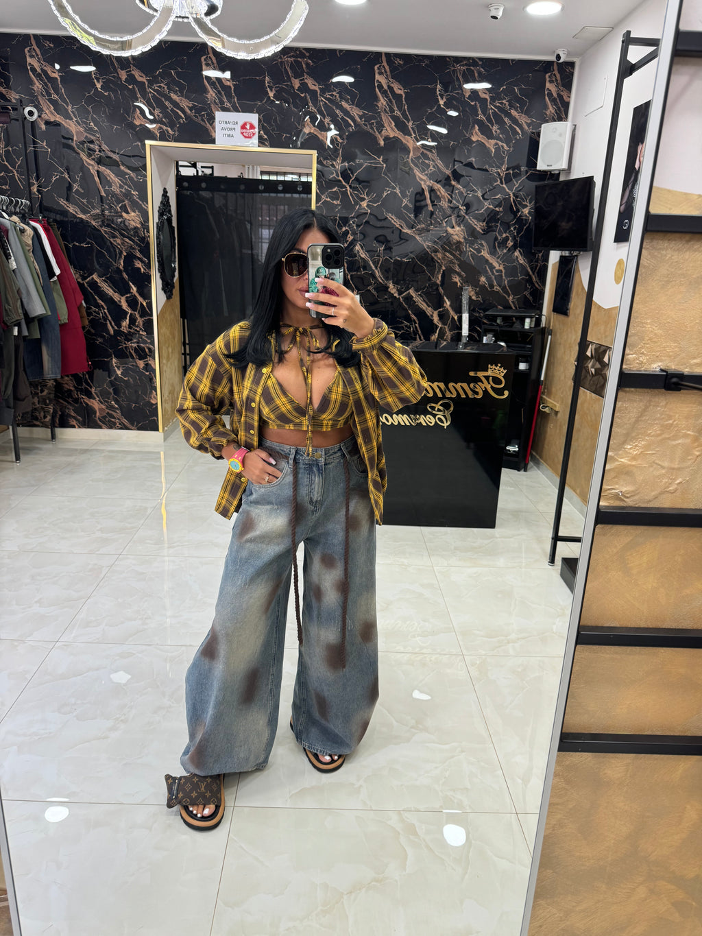 Camicia e Top Scacchi